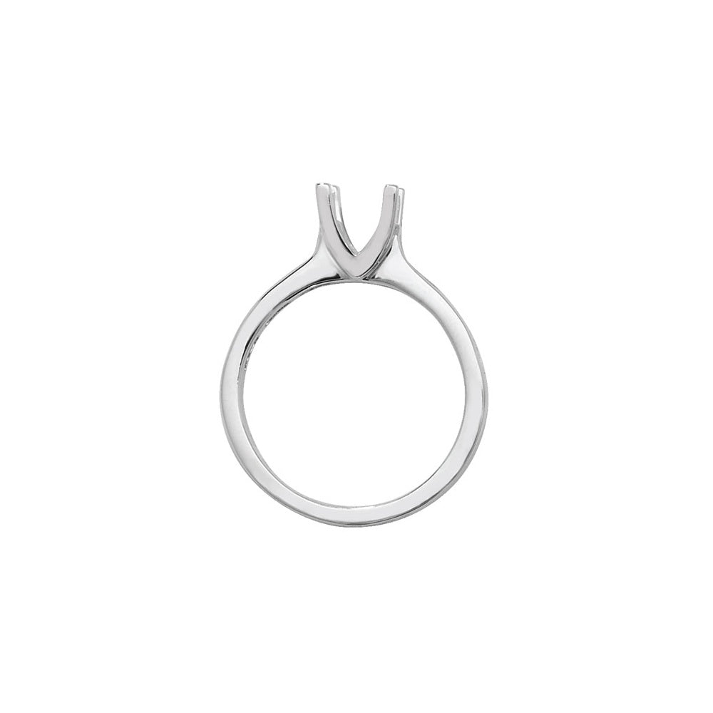 white gold diamond mount for engament ring 